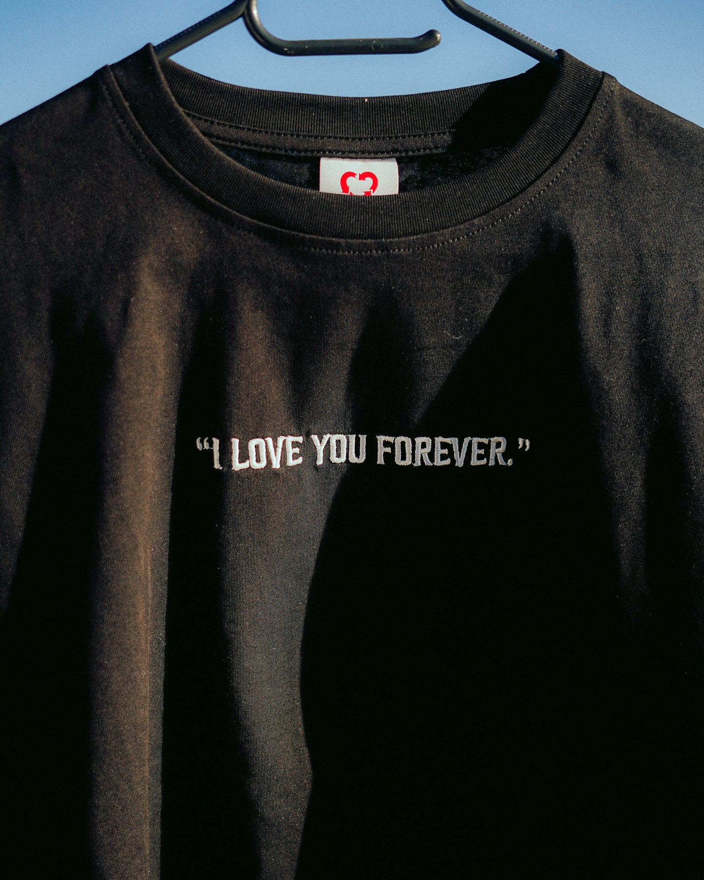 "I LOVE YOU FOREVER." CROP TOP